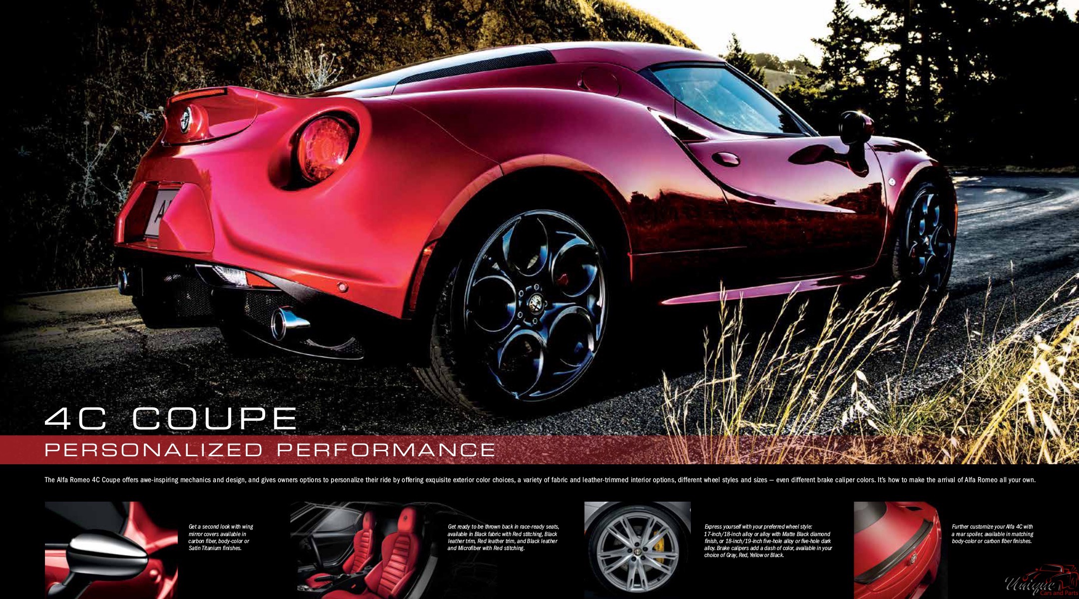 2015 Alfa Romeo 4C Brochure Page 5